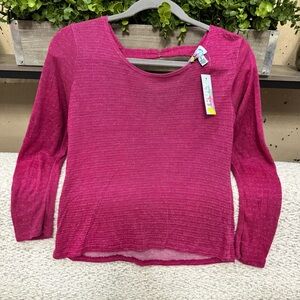 🆕 Hot Pink Long Sleeve Girls Top